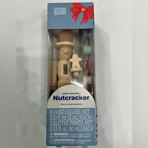 Paint Your Own Nutcracker Kit - Natural Wood